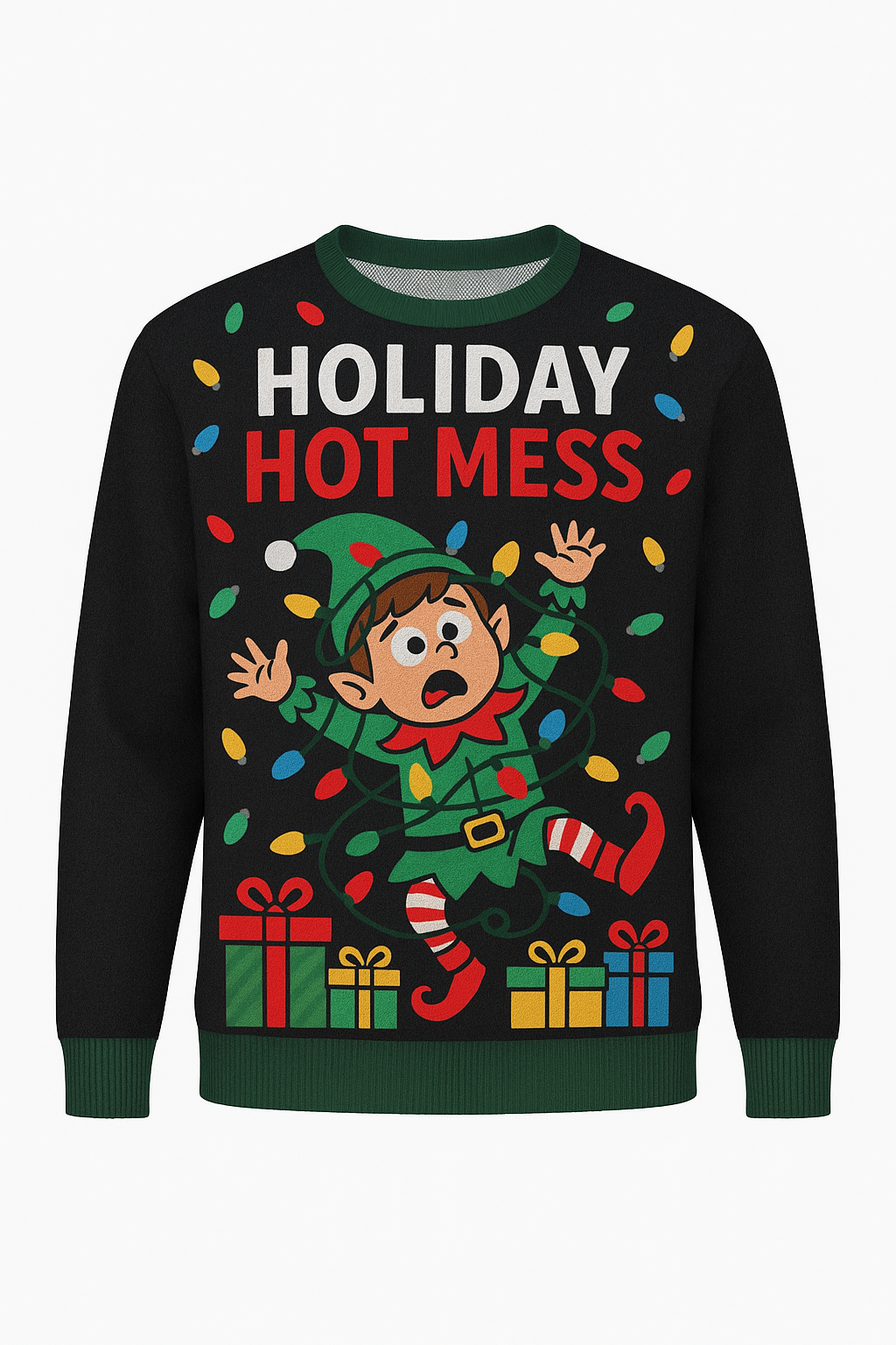 Holiday Hot Mess – Elf Tangled in Lights Sweater and MUCH MORE!!
